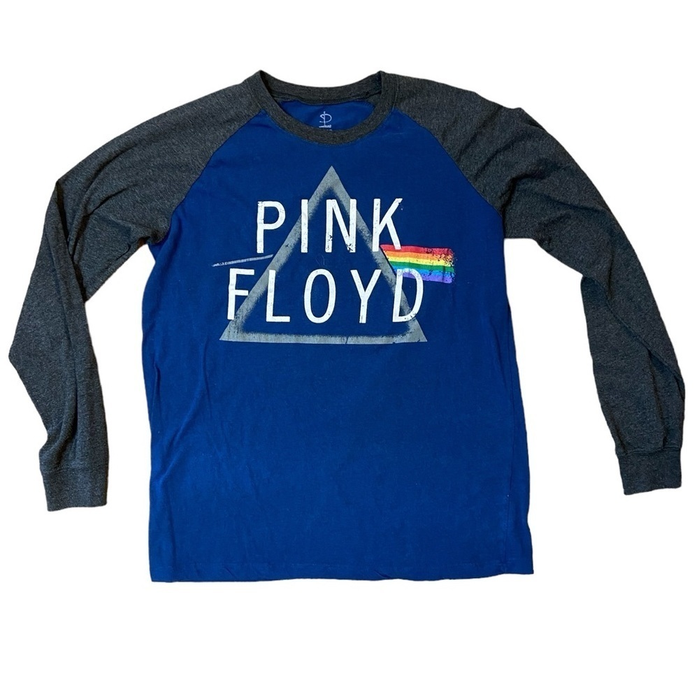 Pink Floyd Blue Gray Baseball Tee